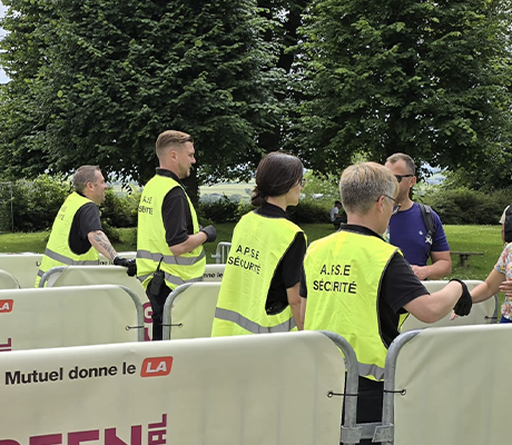 Contrôle des entrées festival