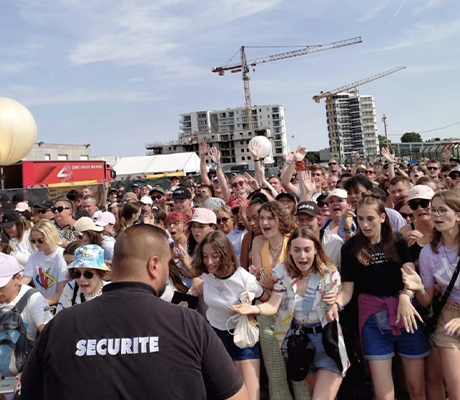 Prévention mouvement de foule